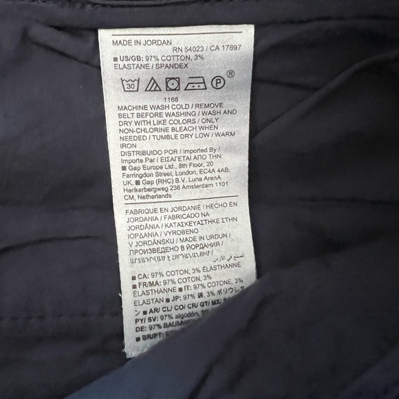 Banana Republic Navy Wide-Leg Pants - Picture 4 of 5